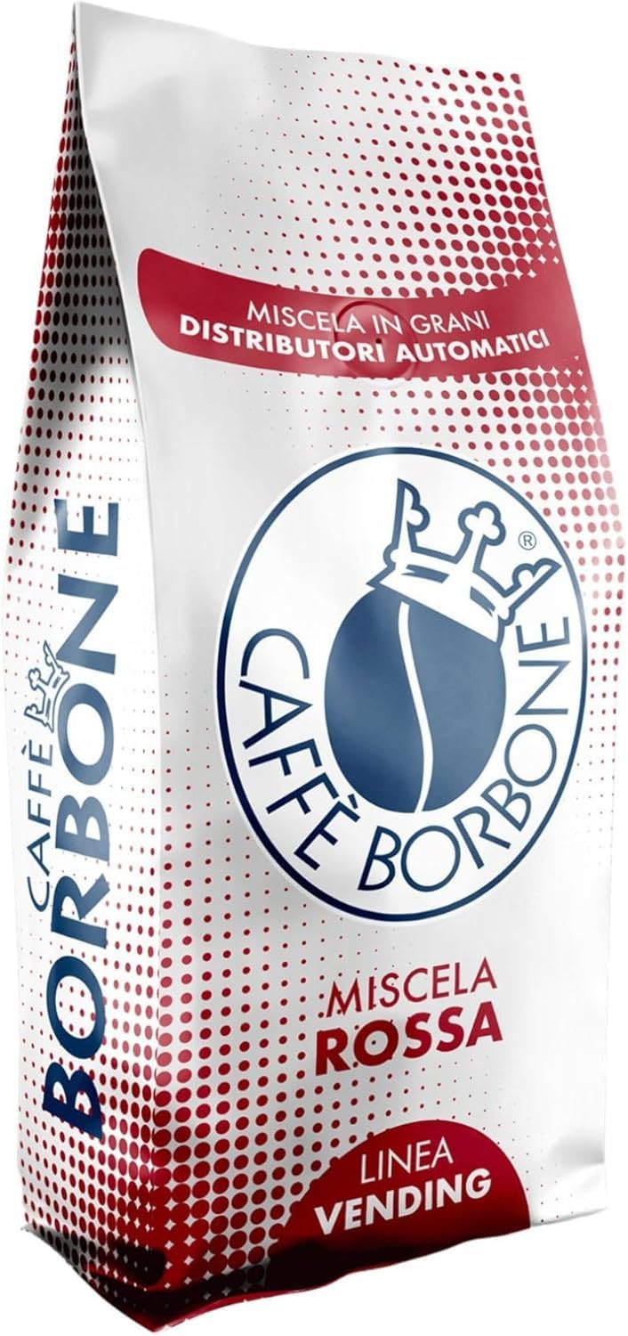 2 KG CAFFE IN GRANI BORBONE QUALITA' ROSSA