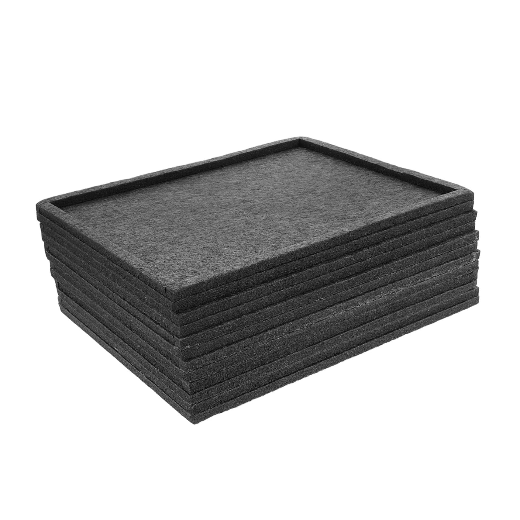 HANABASS 1 Set Puzzle Sorting Trays Felt Puzzle Organizer for Efficient Sorting and Storage of Up to Stackable Portable Design for Home Classroom and Daycare Use