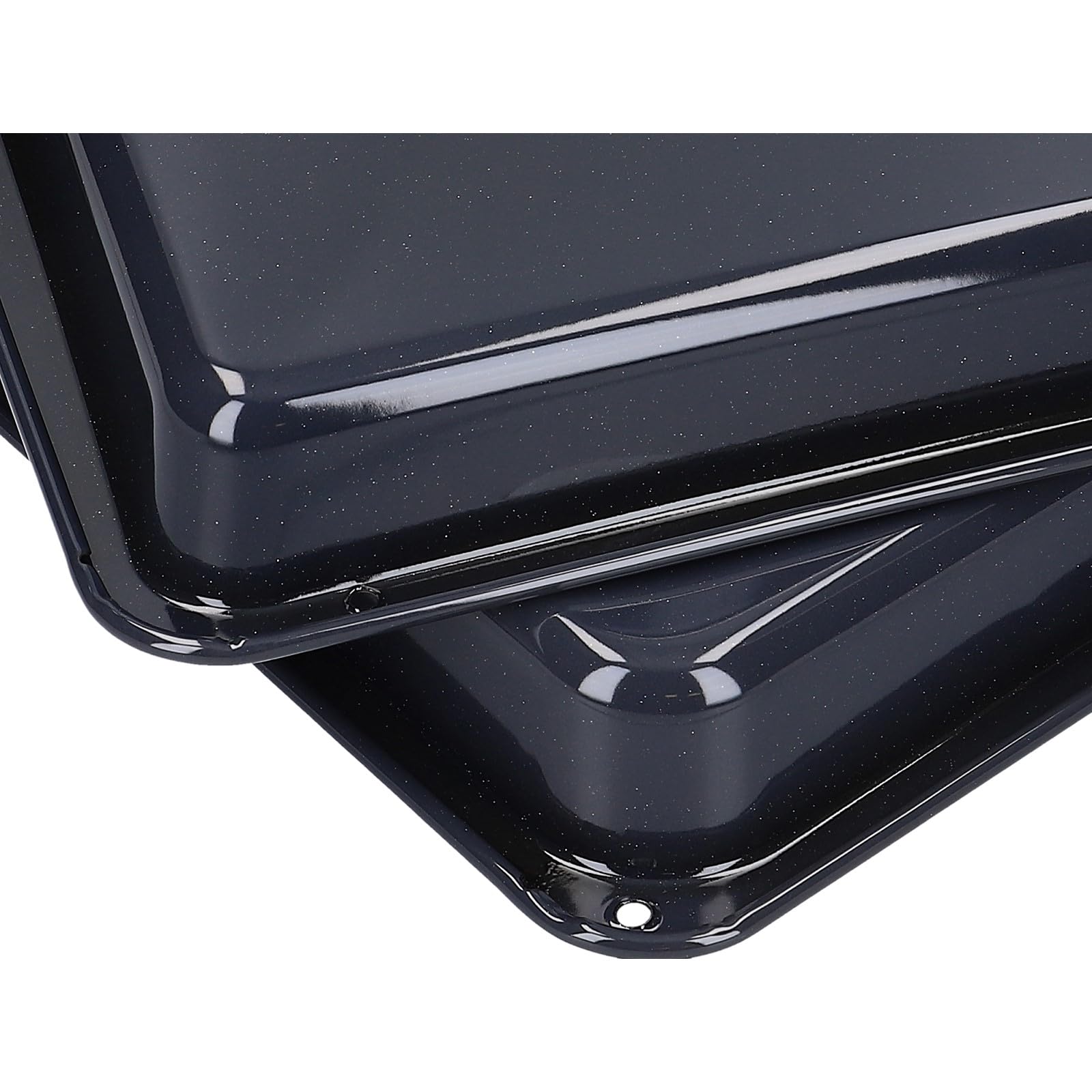 LUTH Premium Profi Parts 2x Backblech hoch emailiert 426x360x42mm kompatibel mit AEG 3870288200 für Backofen Herd