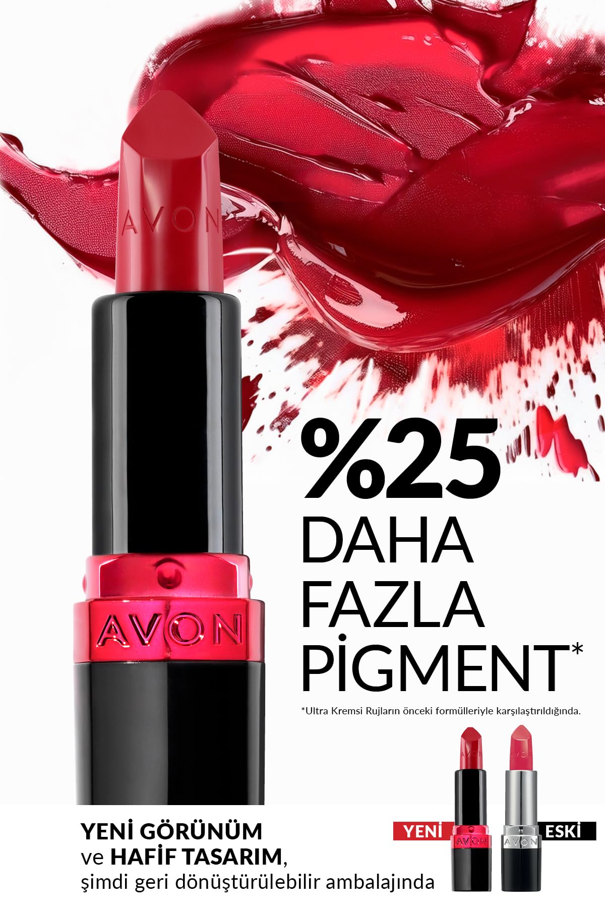 Avon Ultra Kremsi Ruj Pout