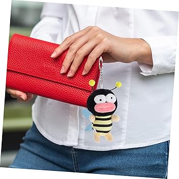 ど～もくん　ふわふわ蜂キャラクターキーホルダー Amazon.co.jp: [MOLUCKFU] ハチ キーホルダー バッグ サプライ