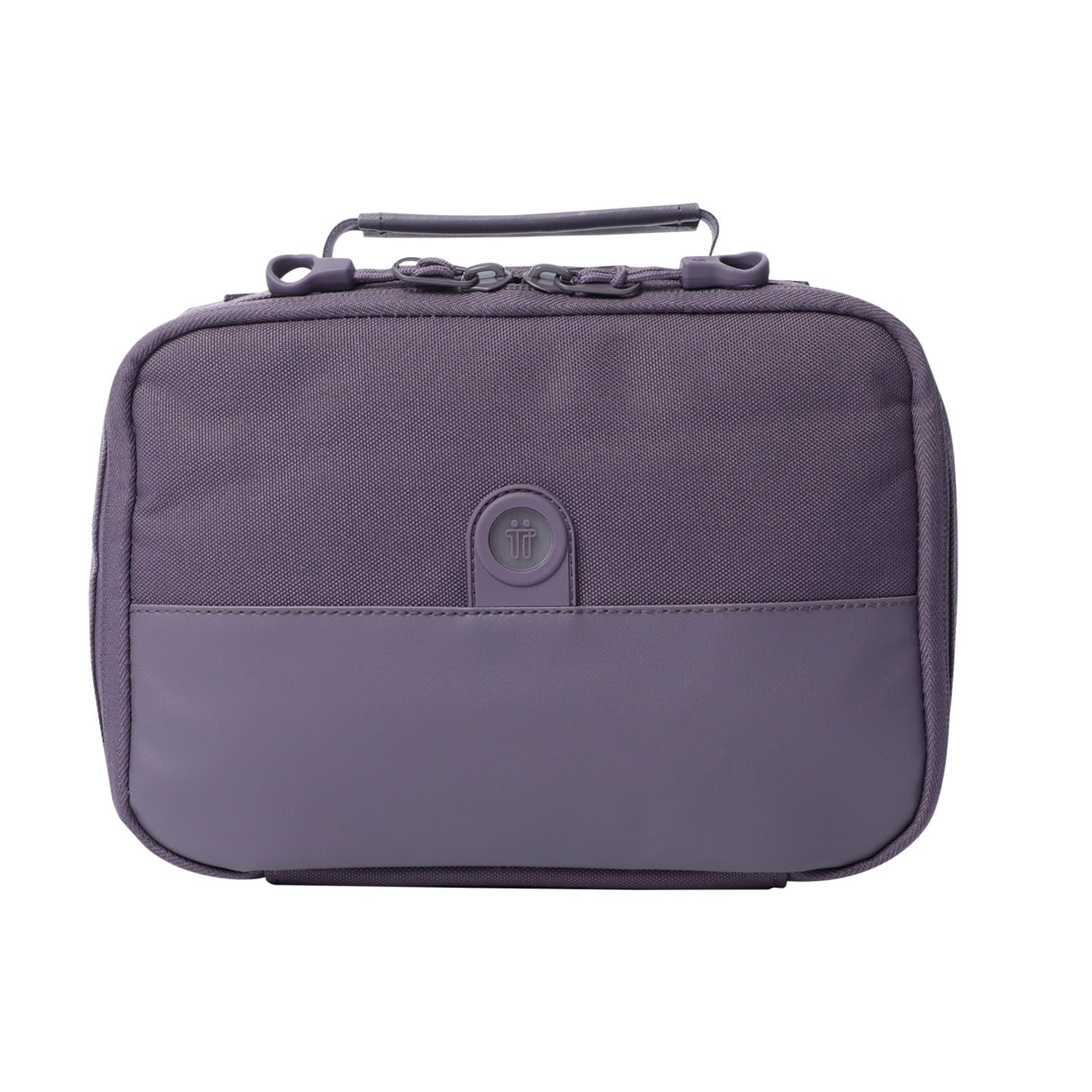 TOTTO - Bolsa Térmica Porta Alimentos 2 L, Modelo Fit, 22 x 16 x 7 cm, Bolsa Comida Trabajo, Mantiene la Temperatura hasta 5 h, Apertura 180º, Asa de Mano, Fácil de Limpiar, Color Montana Grape