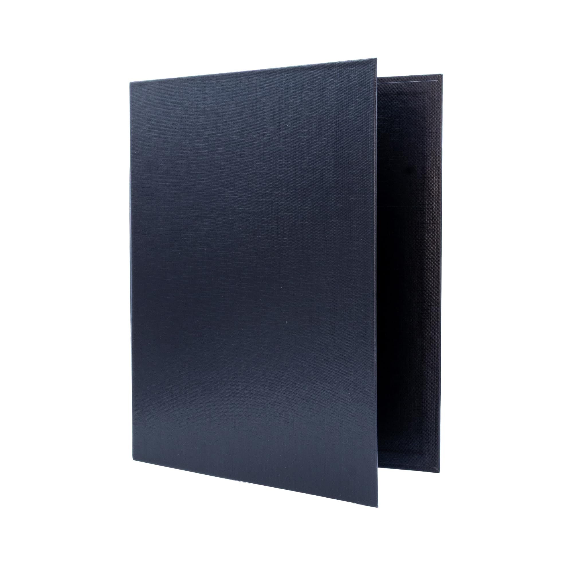 Raylu Paper® - 4 D-Ring Binder 25mm A4 File Cabinet with Rings for Storing Documents, A4 Size 33.5cm High x 26cm Wide and 4cm Thick Spine (Black)