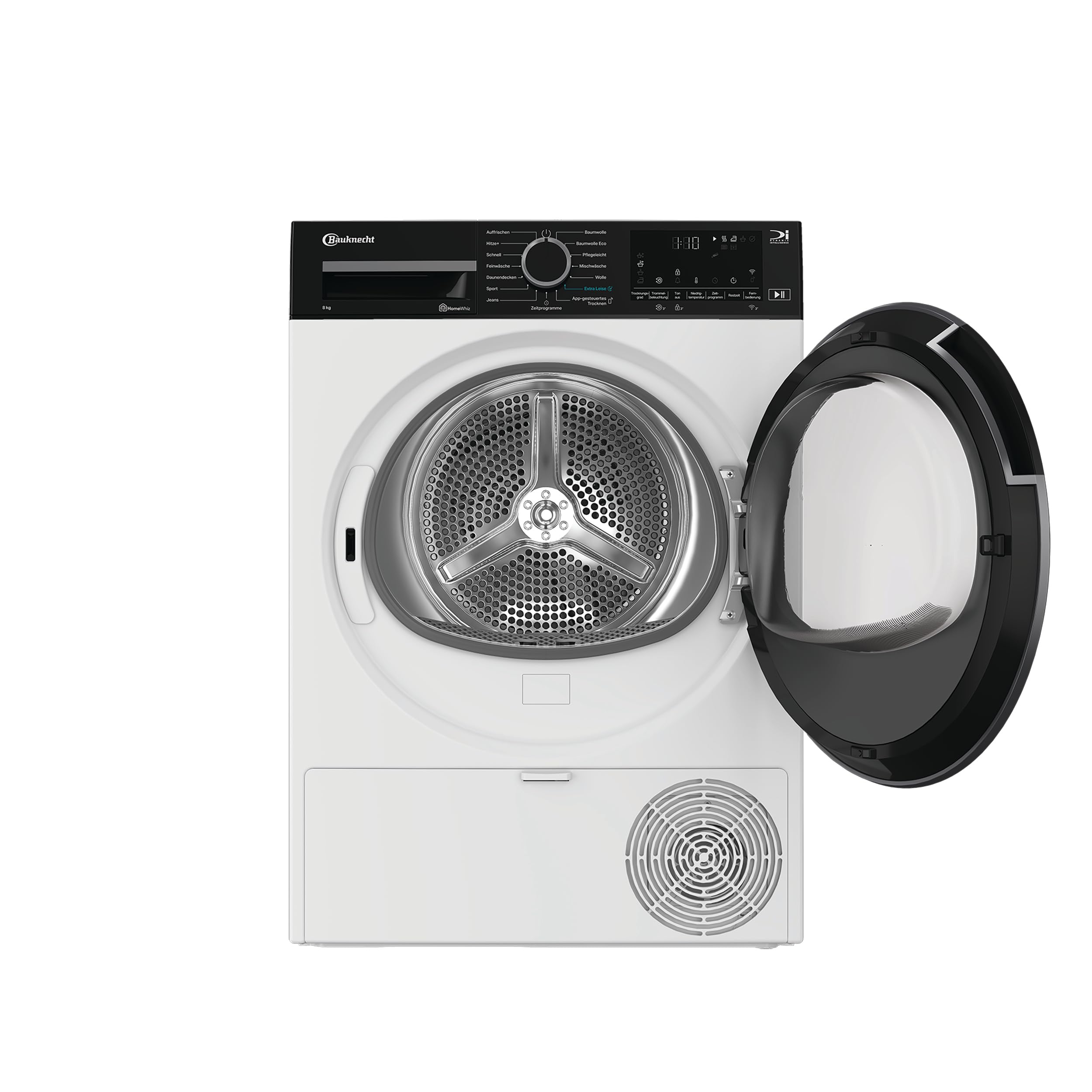 Bauknecht BT 8RC WS Wärmepumpentrockner /8 kg/EEK C/Precision Dry - Intelligentes Trocknen/Adaptive Dry/HomeWhiz, weiss