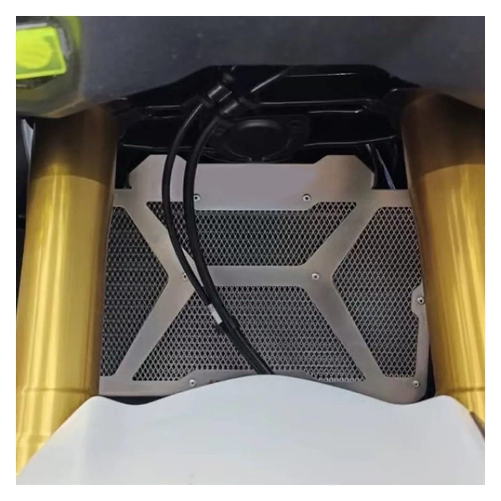 Griglia Protettiva Per Radiatore Moto – Compatibile Con Guerrilla 450 2024-2025, Copertura Nera In Rete Per Protezione Da Detriti E Urti
