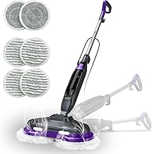Scrub Rotating Scrub Steam Mop