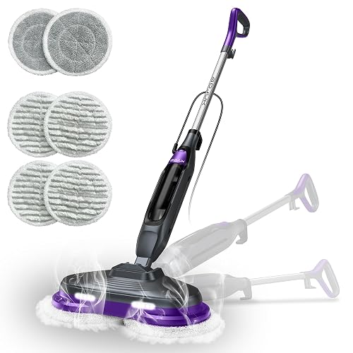 BOJUK Scrub amp Steam Mop Rotating product photo (Steam Mops & Floor Cleaners) — ScooterReviewPro review