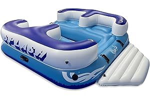 SereneLife 6-Person Inflatable Giant Floating Island