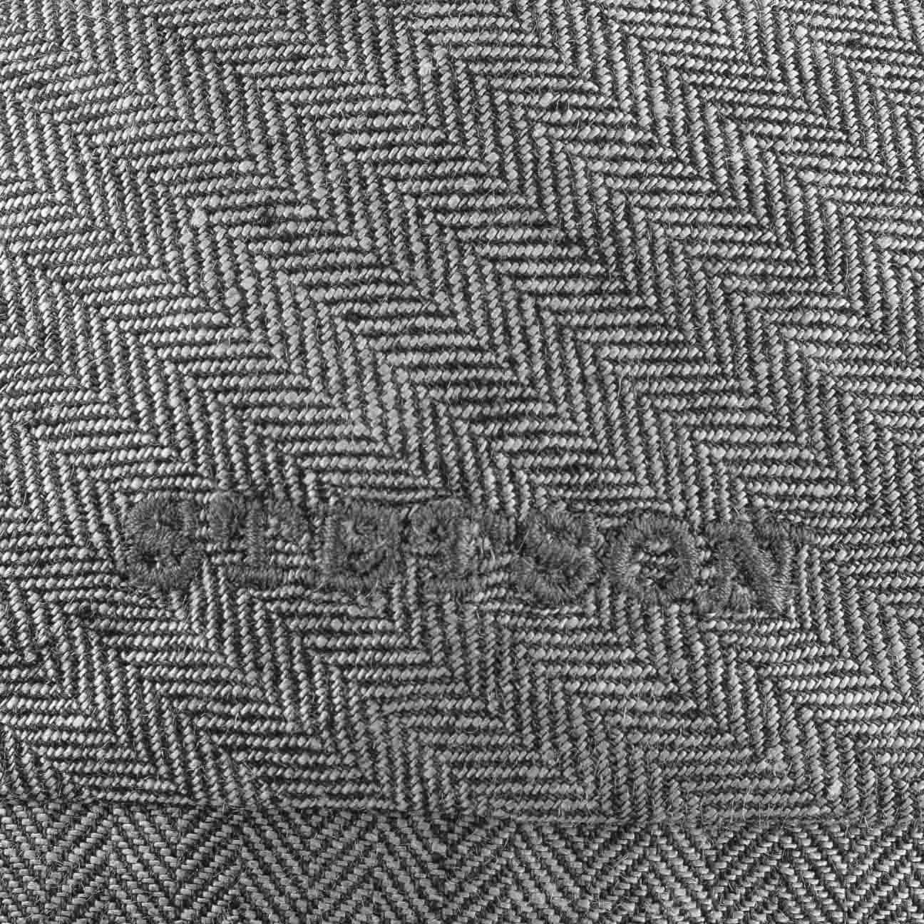 Stetson Gorra Gatsby de Lino Brooklin Mujer/Hombre - Made in The EU Gorros Verano Herringbone con Visera, Forro Primavera/Verano