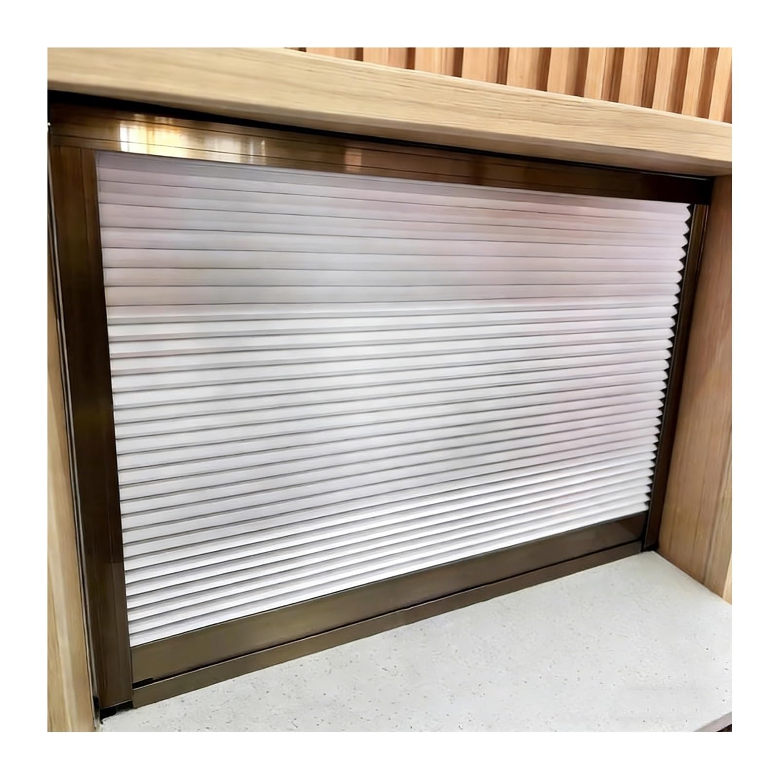 Finestra-porta Di Servizio Retrattile Per Cucina, Sportelli Passavivande A Nido D'ape, Porta Pieghevole A Soffietto Per Camper Hotel Sala Da Pranzo Patio Terrazza