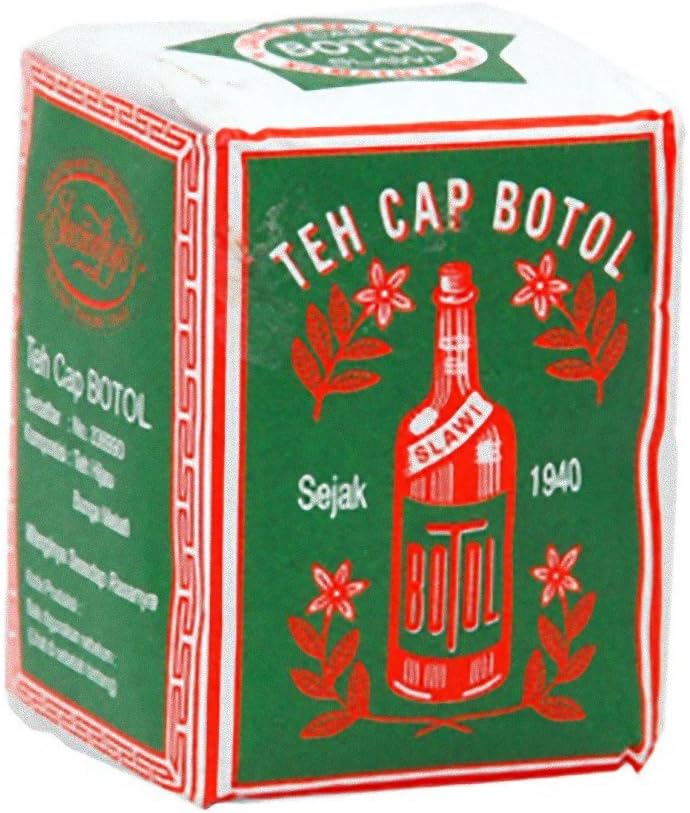 Bottle Brand Loose Tea Green-pack - Teh Bubuk Cap Botol Bungkus Hijau 40 Gram (Pack of 4)