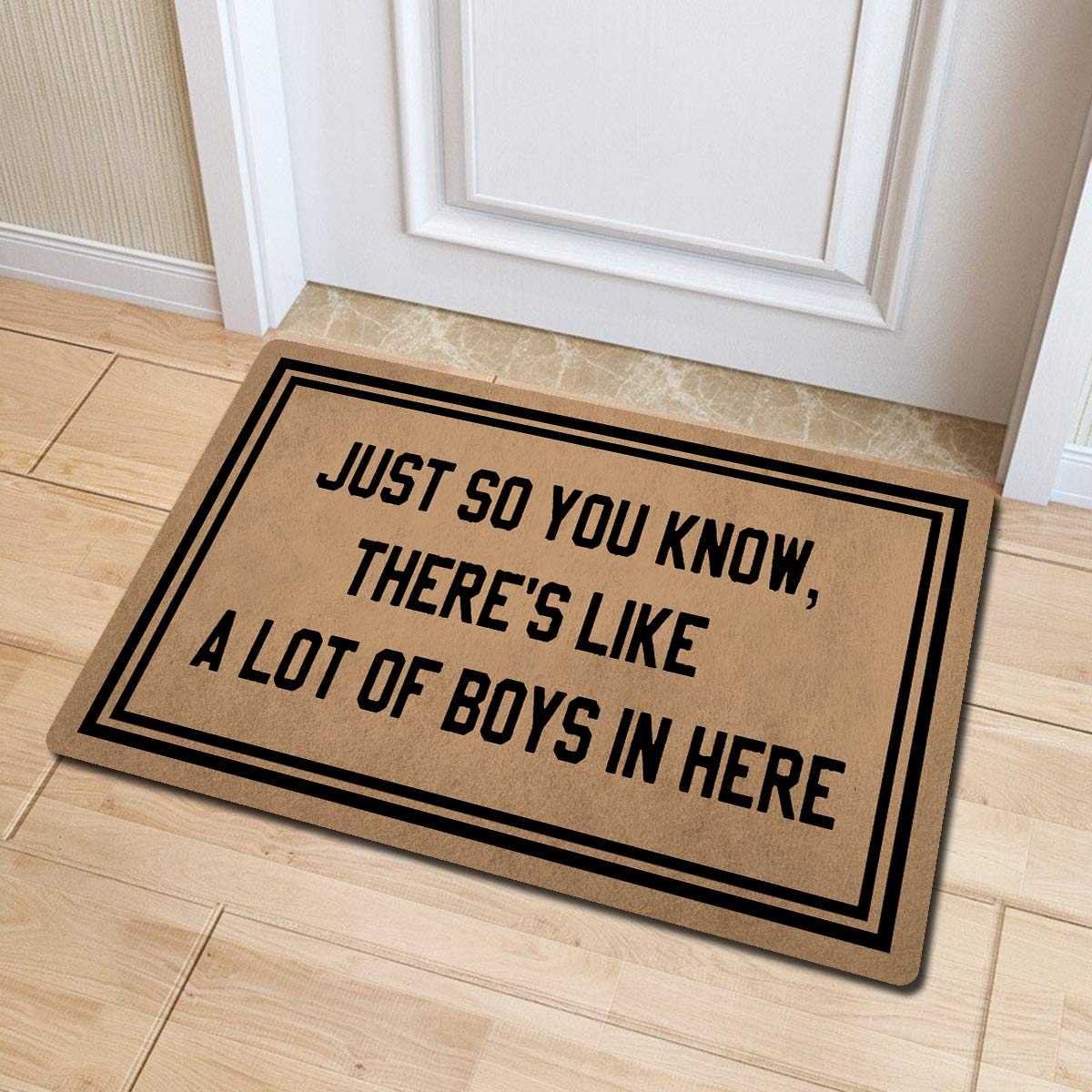 Welcome Mat with Rubber Back 30