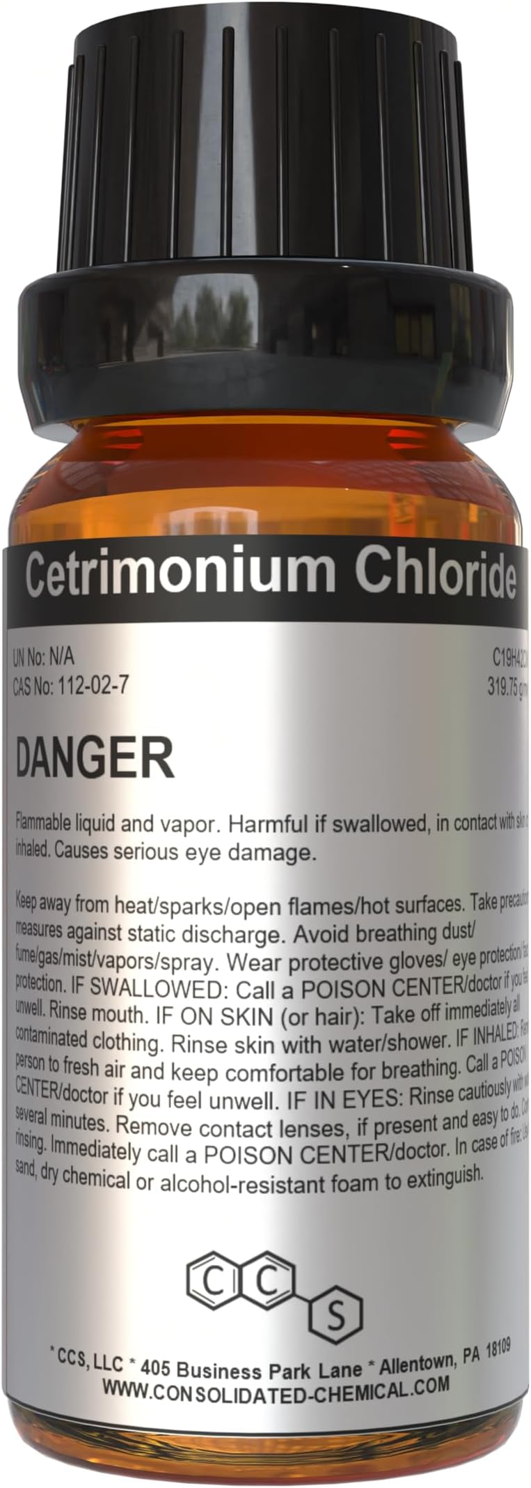 Cetrimonium Chloride 30% Solution - 30mL (1 Fl Oz)