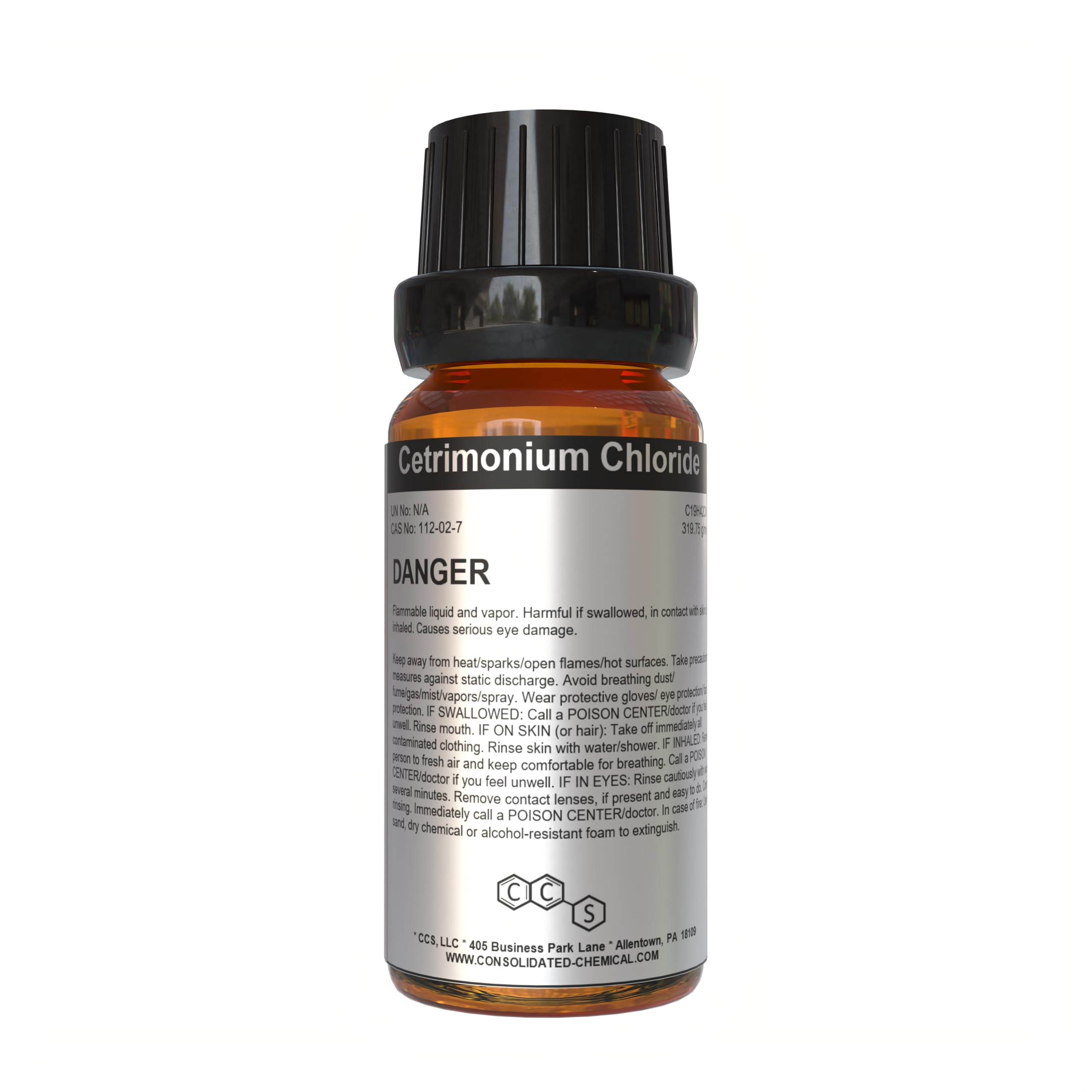 Cetrimonium Chloride 30% Solution - 30mL (1 Fl Oz)