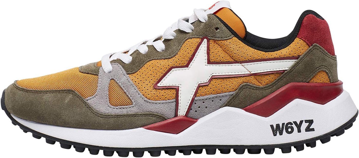 W6yz Zapatillas Deportivas De Ante Y Tejido Técnico, Beige 36
