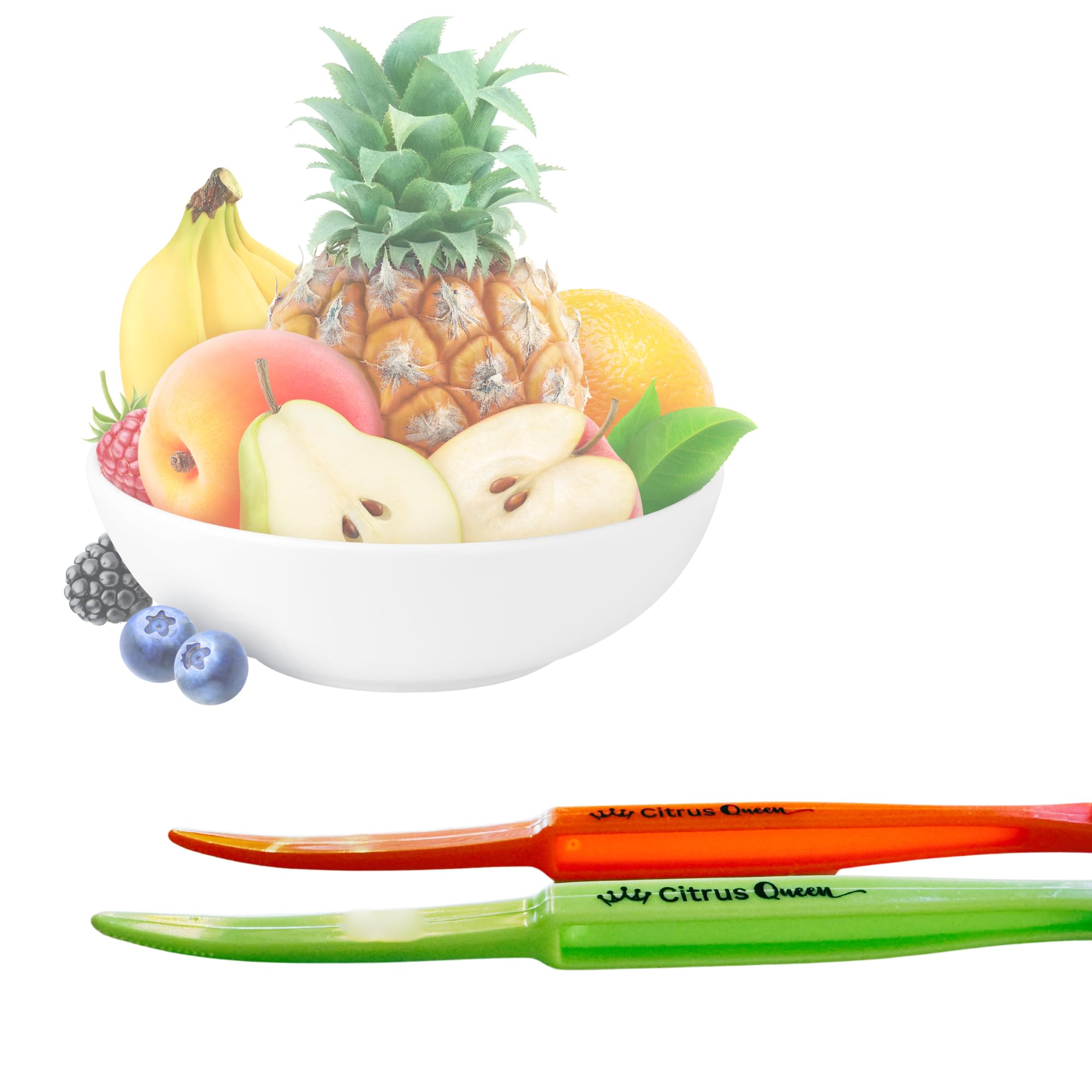 Athletic Leisure Slides Citrus Queen Orange Peeler 2 Pack - Easy Fruit Peeler For Oranges, Lemons, Limes & Grapefruits Dual-ended Orange Lemon Peeler Tool With Ergonomic Design