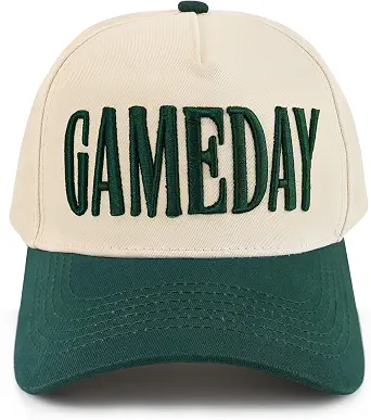Gameday Hat Vintage Embroidered Professional Football Season Cap