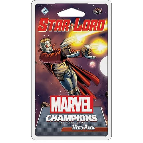 Marvel Champions The Card Game  Star-Lord HERO PACK, juego de estrategia de superhéroes para niños y adultos, mayores de 14 años, 1-4 jugadores,