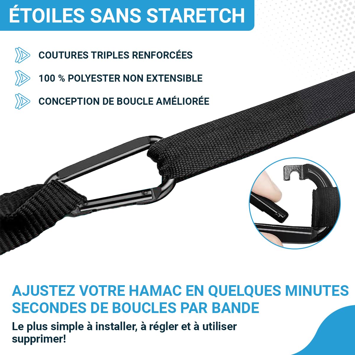 Fleau Goods Hamac de Luxe avec Barre d'écartement - Frange Gracieuse - 100% Coton - Confortable - Matériel de Suspension et Sac de Transport Inclus - 100 x 200 cm