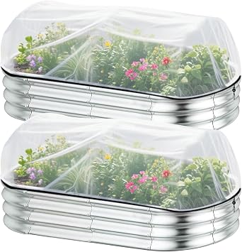 2-Pack Garden Netting for Raised Beds