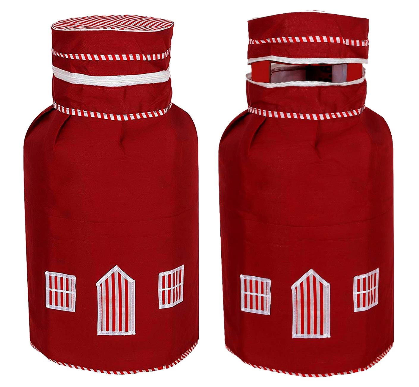Protect Your LPG Gas Cylinders - Red Covers -1
