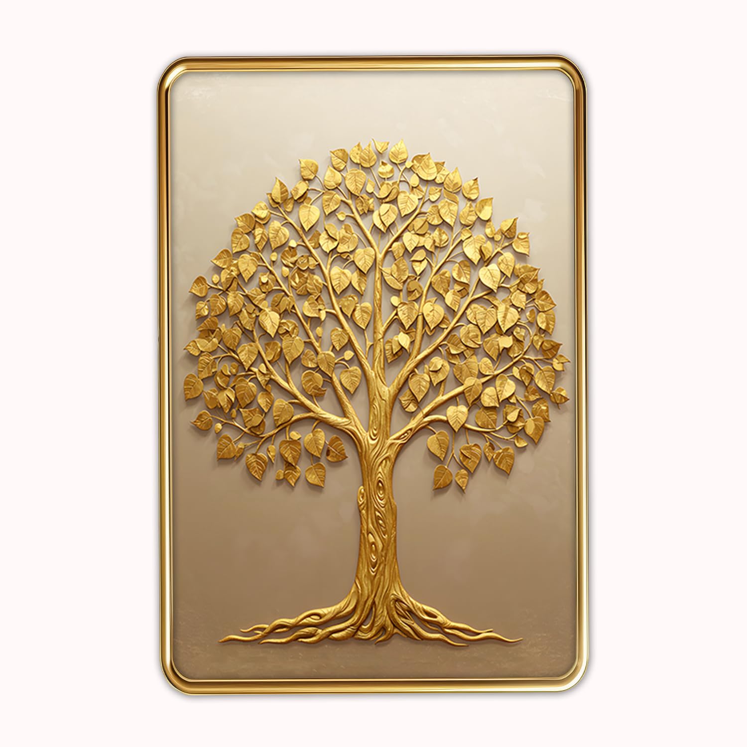 Vastu Money Tree Wall Painting - Bring Good Fortune -21