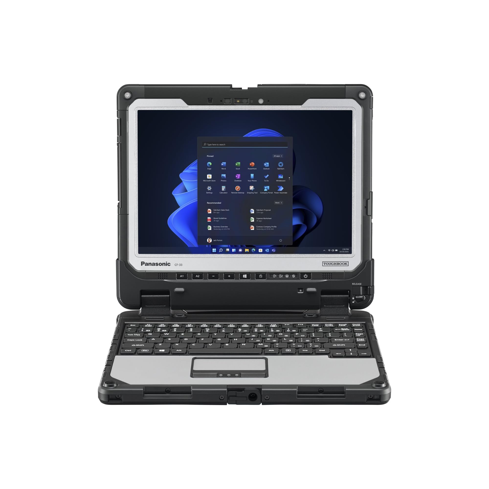 Panasonic Toughbook CF-​33 – Robusto – Tablet – Intel Core i5 1245U / 1.6 GHz – Win 11 Pro – Intel IRI