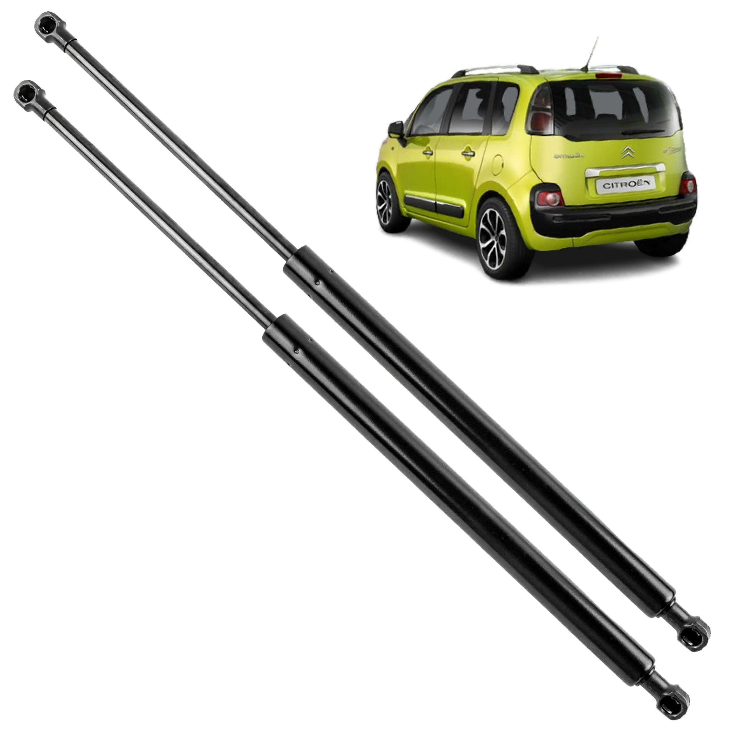 2 pistoncini portellone compatibili per C4 Grand Picasso 2 e C4 Grand Spacetourer (2013-2022) ammortizzatori cofano posteriore. 9819666280, 9816966080, 9818552380