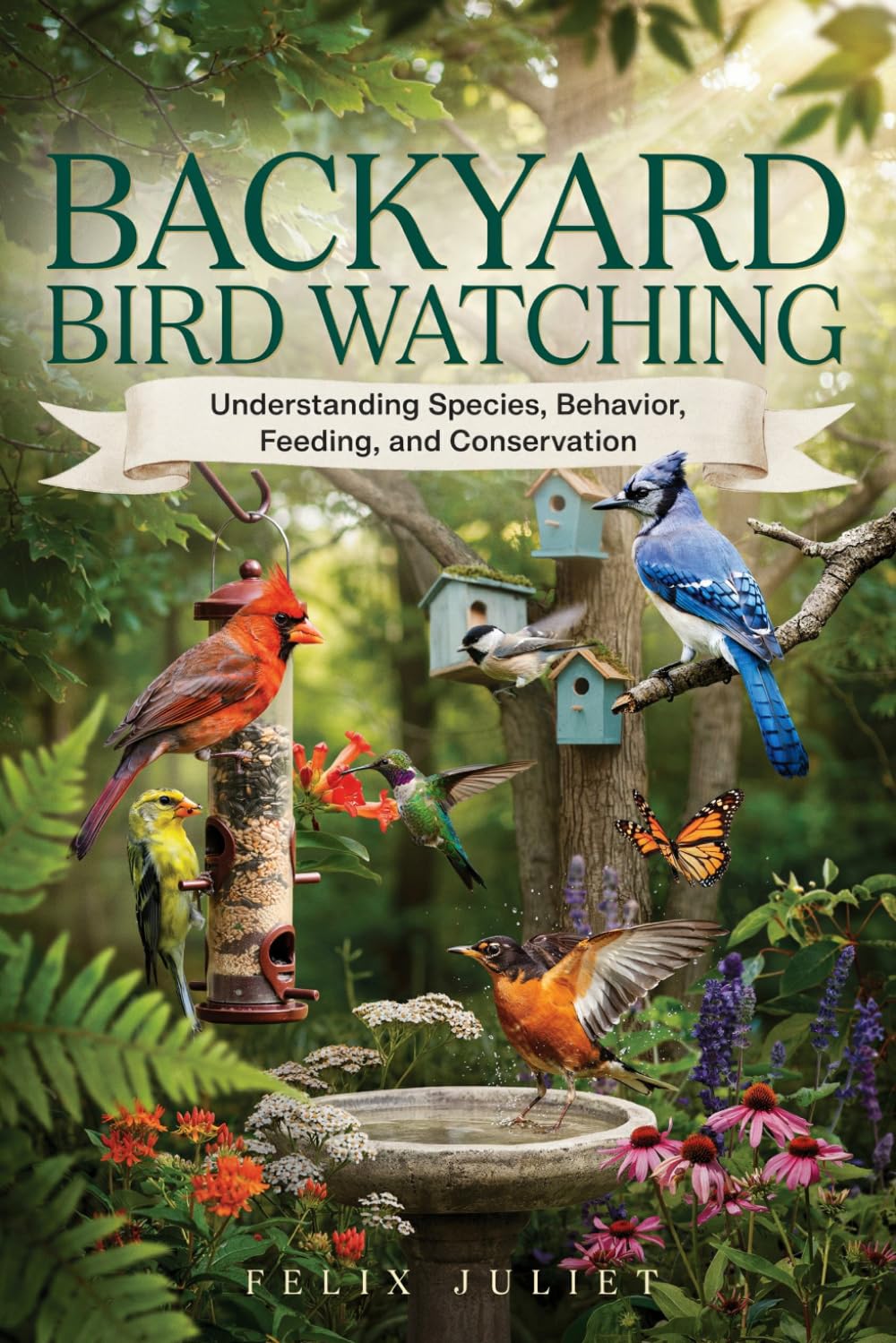 Backyard Bird Watching: Understanding Species, Behavior, Feeding, and Conservation