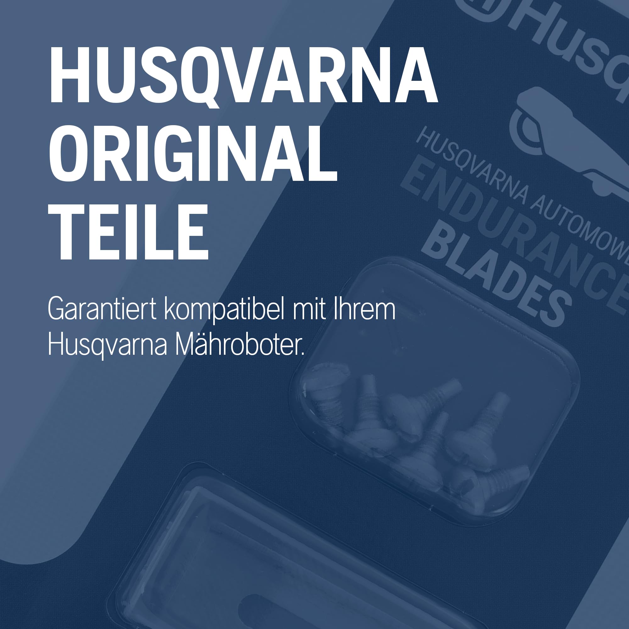 Husqvarna Automower Endurance Messer 45Stk – Premium 4-Kant Carbonstahl Ersatzmesser für Mähroboter, für langanhaltende Schärfe & Haltbarkeit sowie effiziente Rasenpflege.