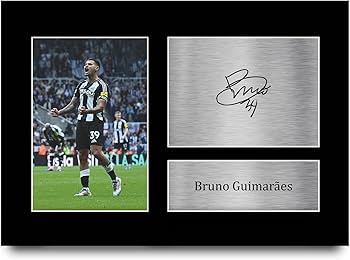 Amazon.co.jp: HWC Trading A4 ブルーノ・ギマランエス ニューカッスル