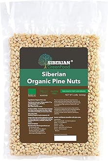 Pine Nuts Premium quality, vacuum pack by Siberian Green Food (1000gr / 35.3oz, Pine nuts)