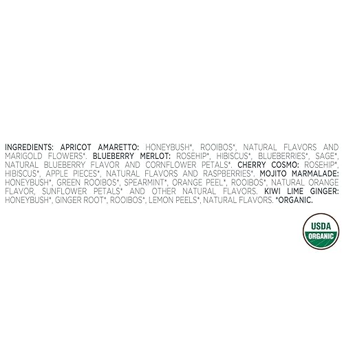 Vista 117 de Tea Forte Paradis Té orgánico de hierbas y frutas, caja de presentación pequeña, juego de muestrario de té con 10 infusores de bolsa de té