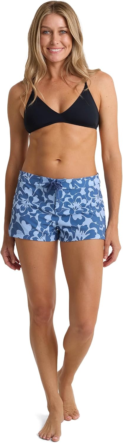 Roxy Women's Board Shorts - Quick Dry Bathing Suit Shorts, 2" Inseam - Swimsuit Bottoms (XS-XXL)