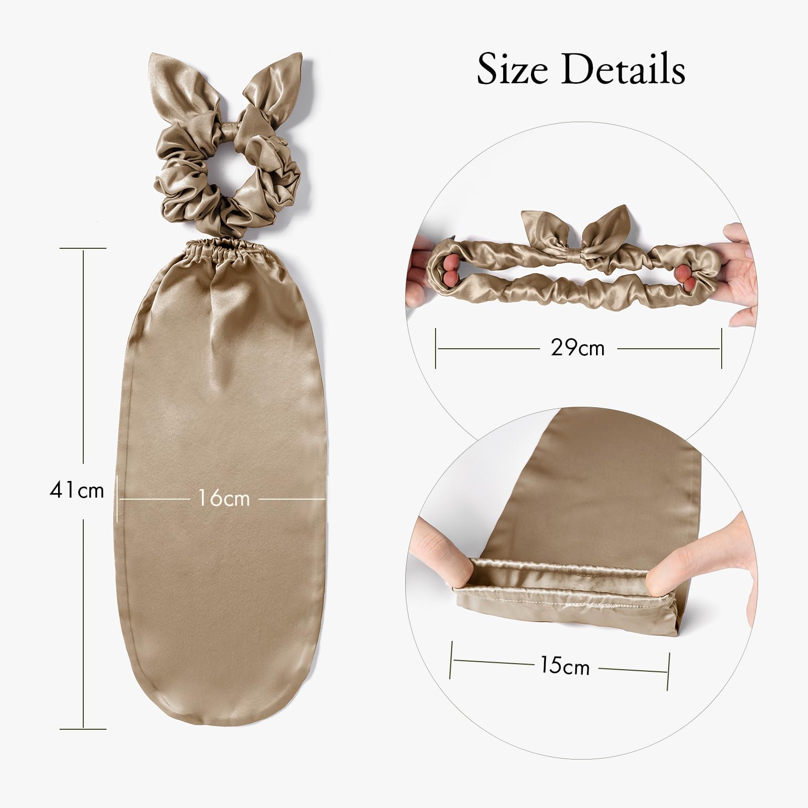 LILYSILK 100% Silk Bonnet for Sleeping & Daily Usage - Image 4