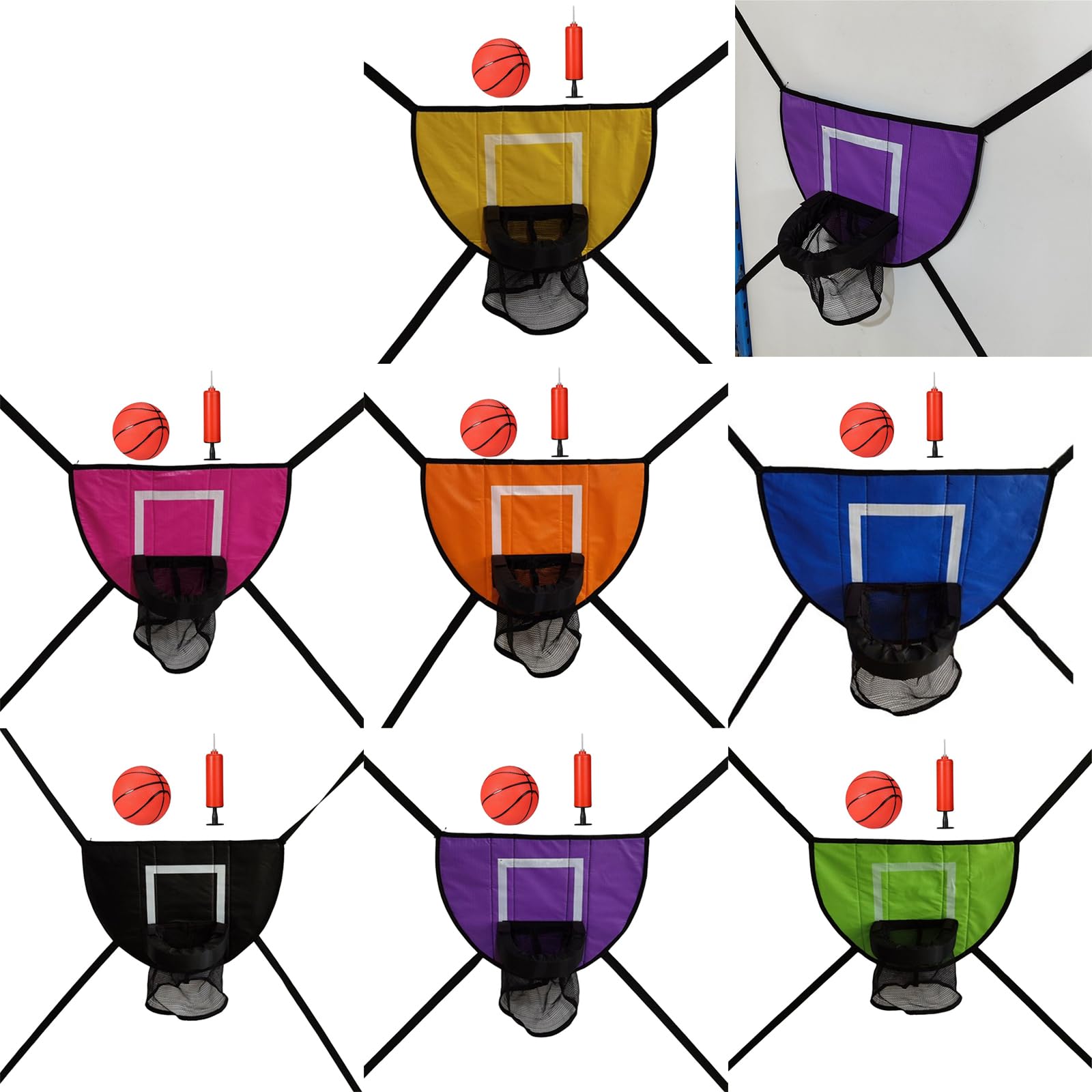 Muloo Wall Mount Dunks m Hangings Board Small Basketball Set Small Indoor Basketballs Hoop for Kids Small Basketballs Hoop