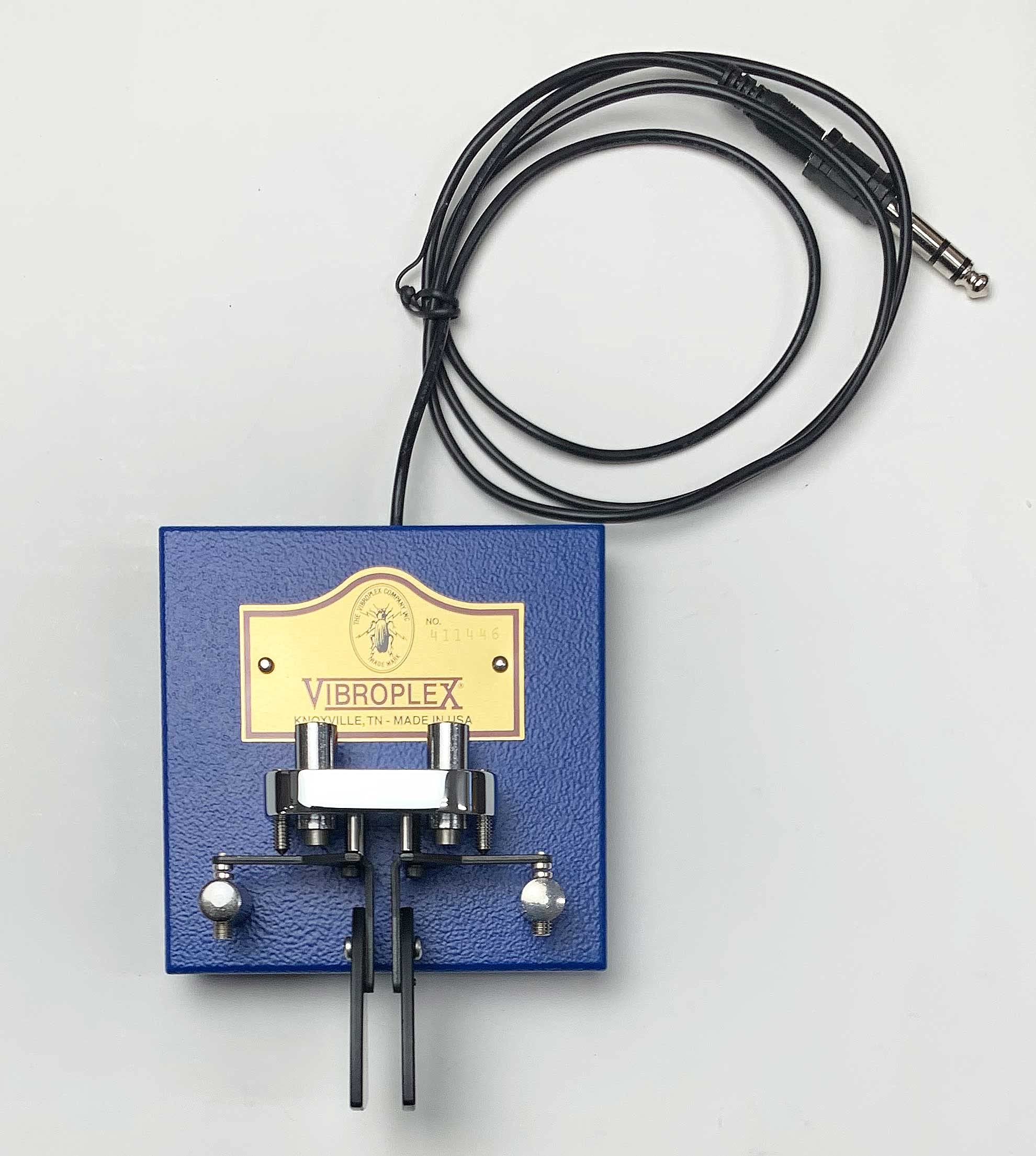 Amazon.co.jp: VIBROPLEX BLUE Square Racer Standard Manipulator