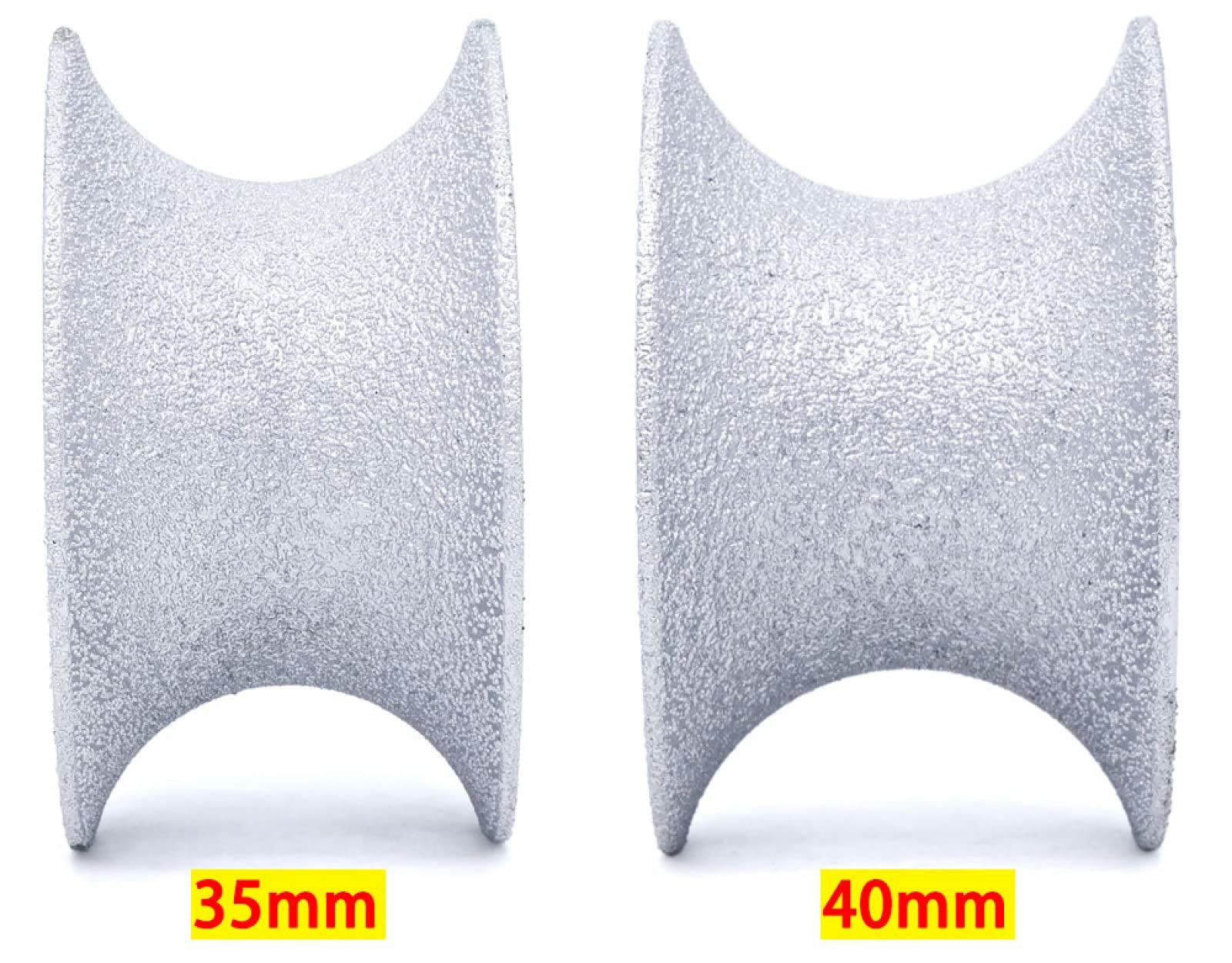 Rueda De Molienda De Diamante Soldada Al Vacío Rueda De Perfilado De Broca De Enrutador De Diamante Bullnose Completo Para Borde De Granito De Piedra Abrasivo,30 Mm