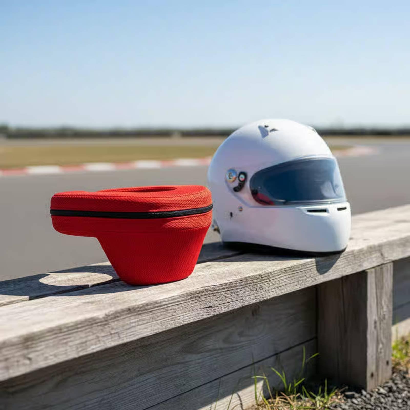 Qianly Collare Protettivo Go-Kart Design Ergonomico Collare in Schiuma Traspirante Attrezzatura Protettiva Sportiva per Bambini