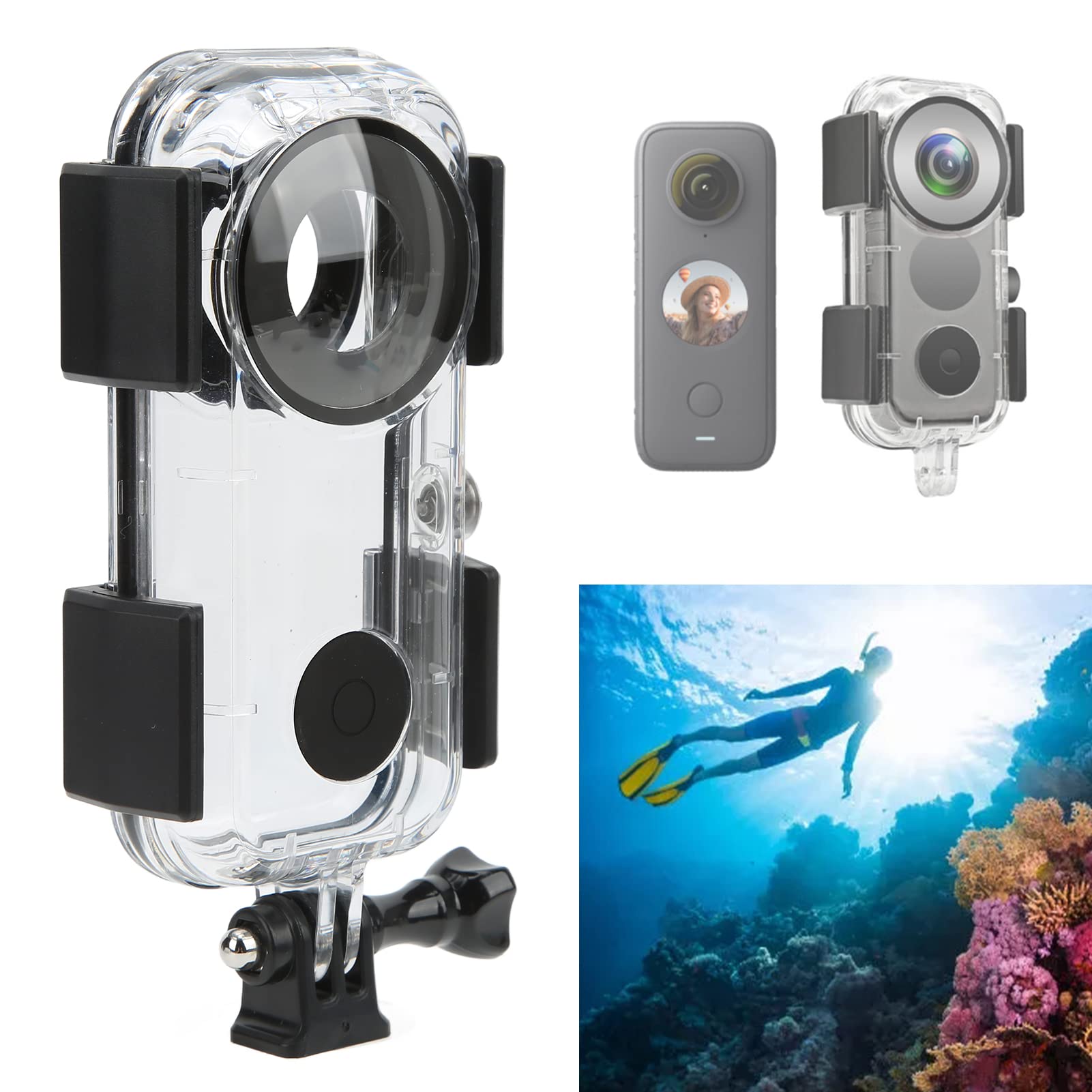 Cámara Acuática Estuche De Buceo Insta360 X2 Estuche Impermeable