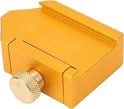 01 Localizador de marcenaria, requintado limitador de régua para trabalhos em madeira para posicionamento de medição para marcação de madeira