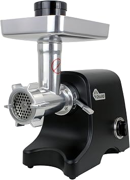 Chard FG1000B, #12 Heavy Duty Electric Food Grinder, Stainless Steel, Multicolor Black, 500 watts