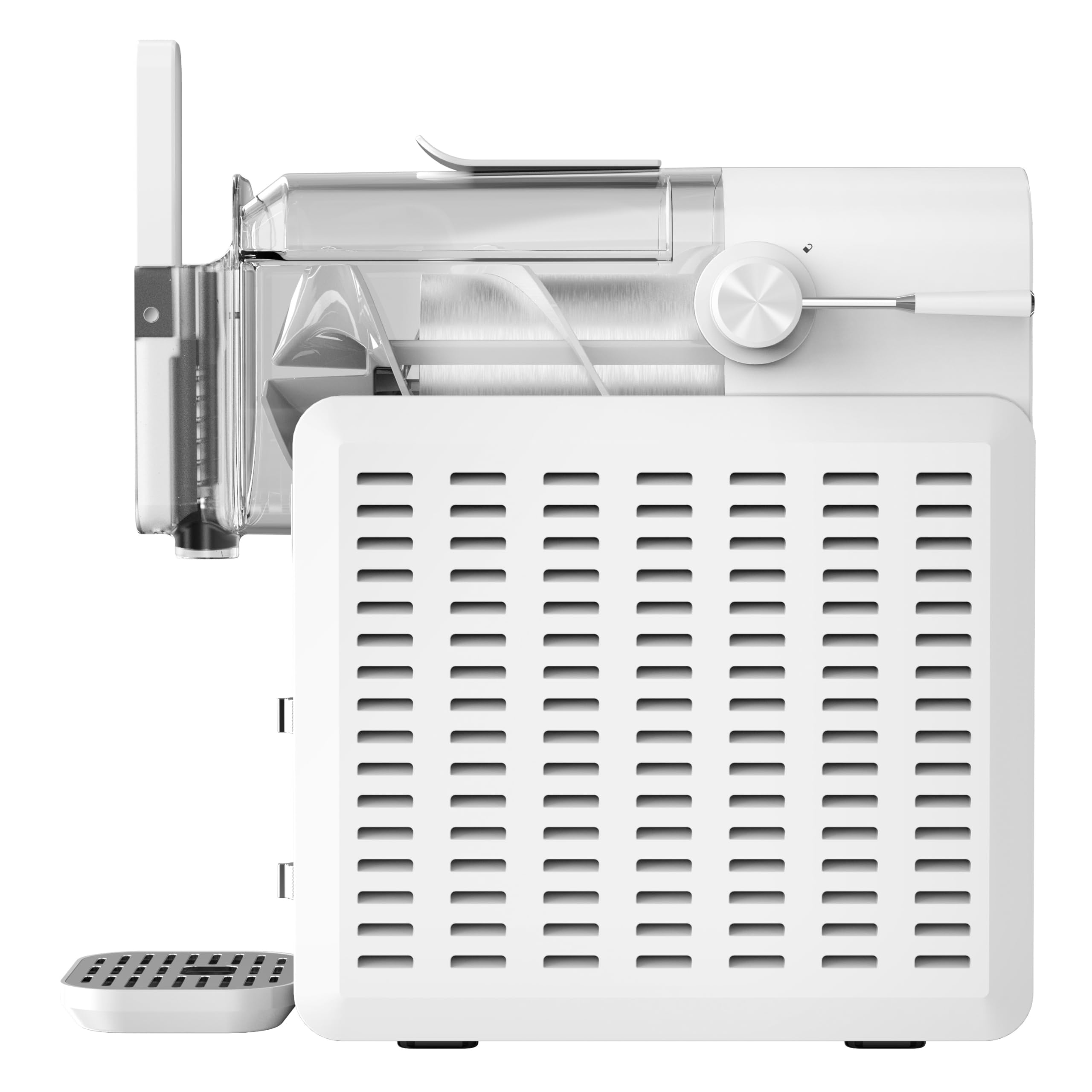 Silver Style - Machine à boisson glacées 5 en 1 - Slush Machine et granita, capacité 2L, prêt en 35mn, 6 Programmes : granité, smoothie, milkshake, café frappé, slushie sangria, nettoyage auto