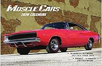 Vista 1 de 2026 MUSCLE CARS WALL CALENDAR 16 Month W/POSTER Classic High Performance Vintage American Autos Retro USA