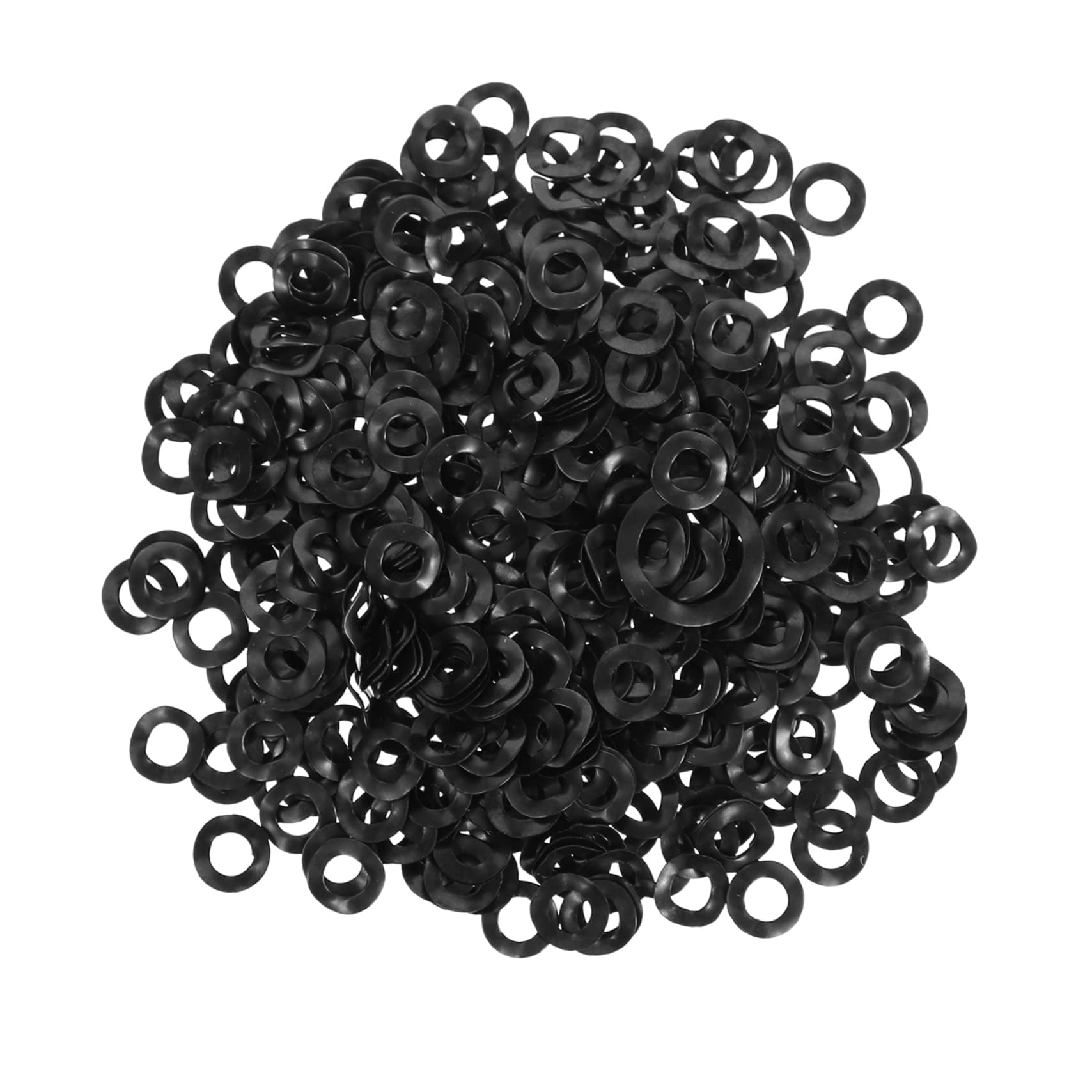 HAWILLOSCH 100pcs Wave Washers Spring Wave Washer Gasket Assortment Machine Gasket Auto Marine