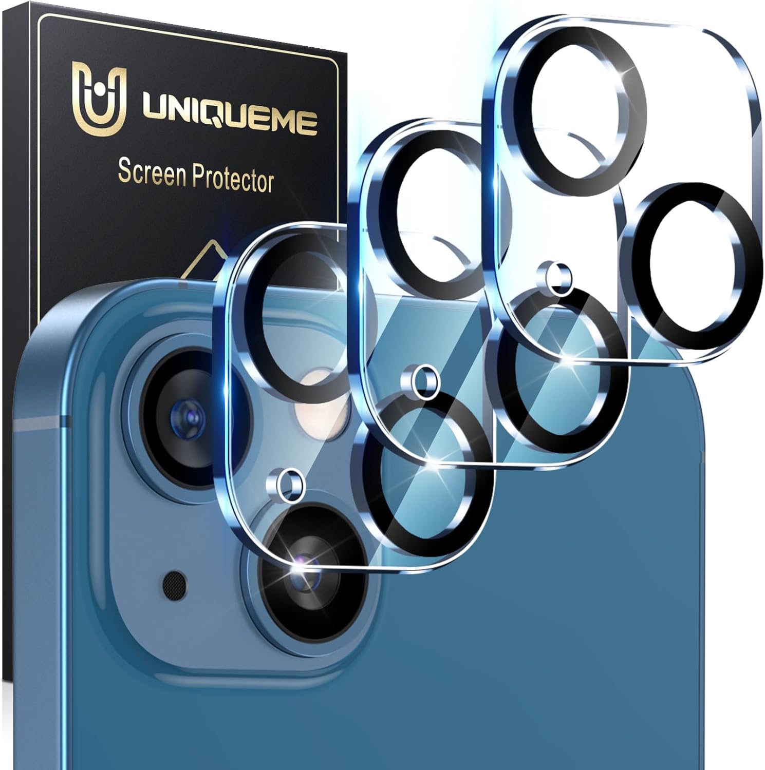 Iphone 13 Mini Hülle Mit Kameraschutz UniqueMe für iPhone 13/iPhone 13 Mini Kameraschutz - [Kratzfest, Stabil