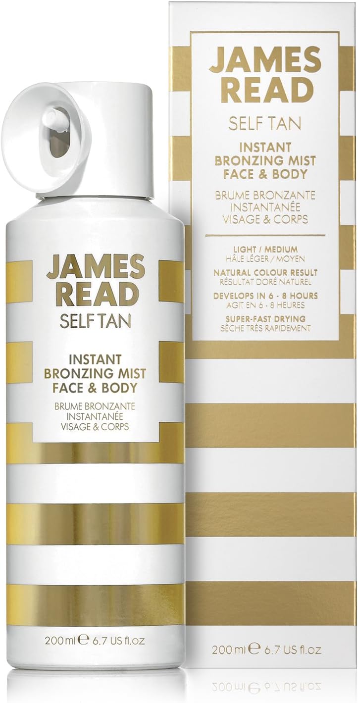 Instant Bronzing Mist [200 ml]- Vegan, Ultra Lightweight, Easy-to-use, Fast-drying Tan Spritz | Beauty & Self-tanners