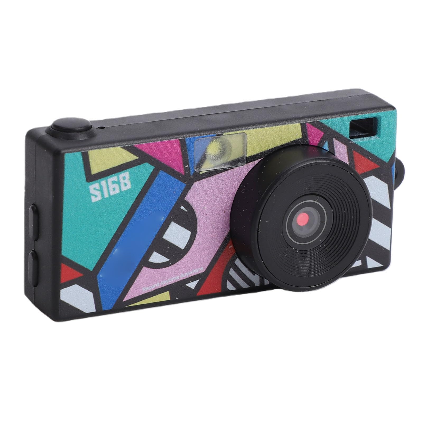 Keychain Digital Camera, 2K 12MP with 1.47 Inch Screen, Y2K Retro Tiny Video Recorder (Black)-picture-23
