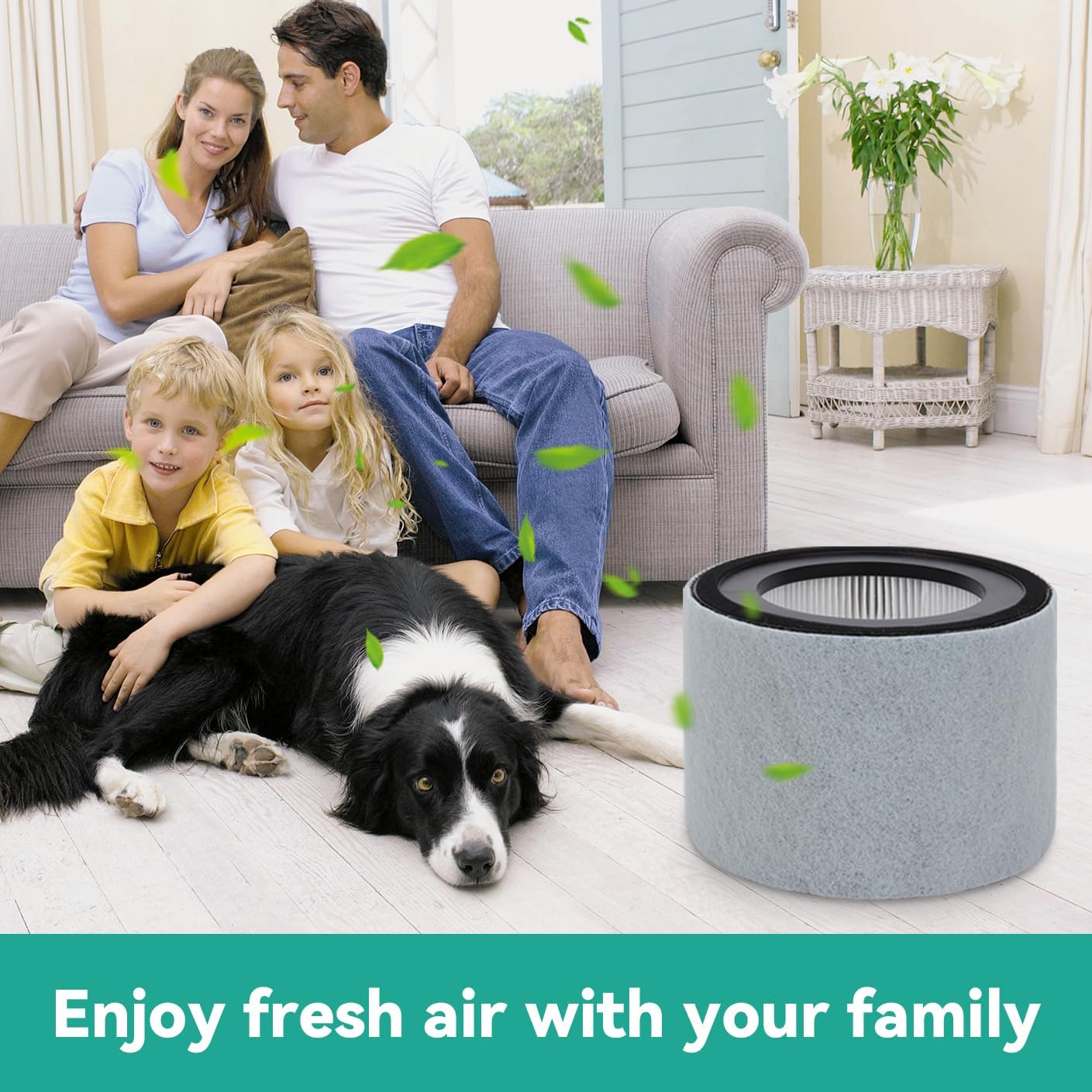 Z-2000 HEPA Filter Replacement for TruSens Medium Z-2000 Z-2500 Air Purifier, 2 HEPA Filter + 4 Activated Carbon + 4 Pre-Filter - Image 7