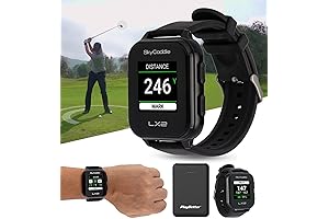 SkyCaddie LX2: Golf GPS Watch with Power Bundle